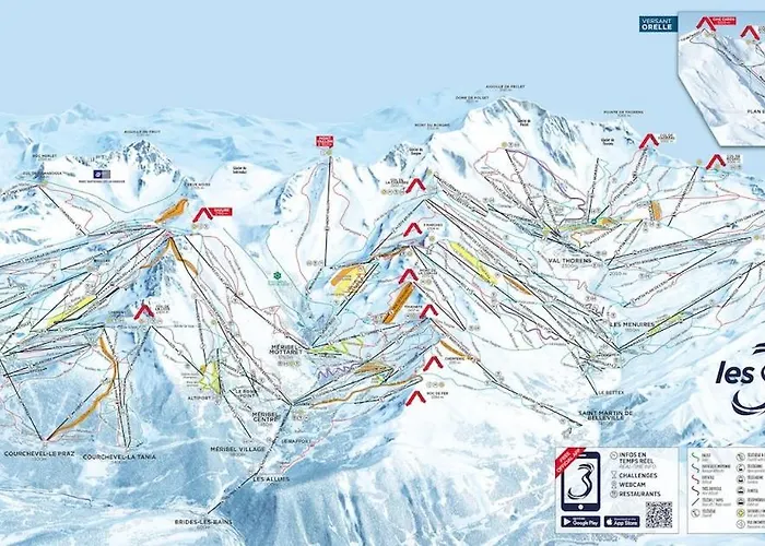 דירה Orelle-val-thorens-les 3 Valleys אורל